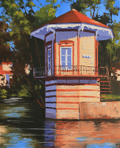 Le kiosque de la petite Venise à Chartres